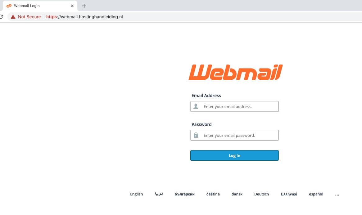 Hoe log ik in op webmail? | Always Ahead