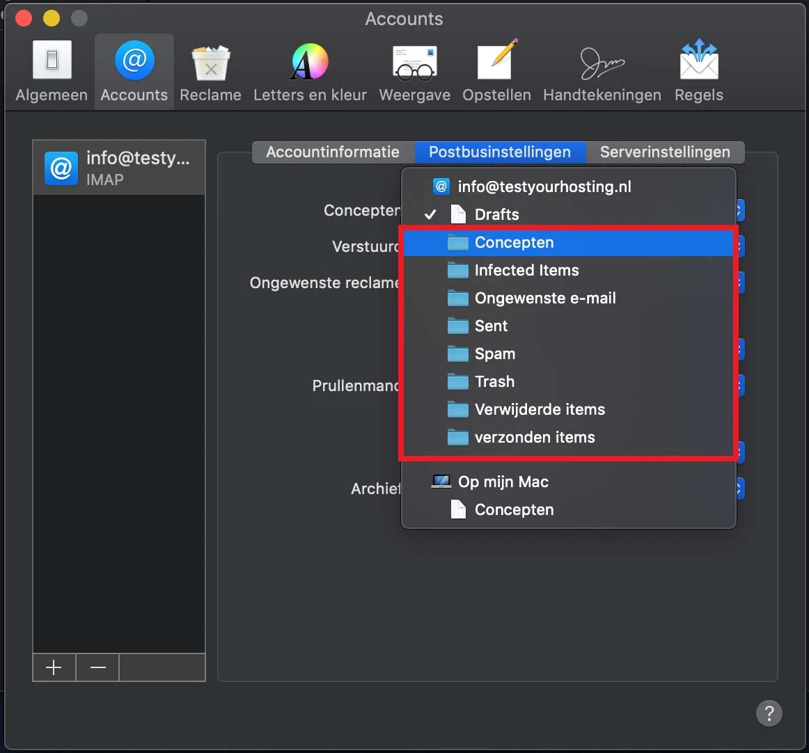 Afbeelding 11 instellen email iOS - Always Ahead