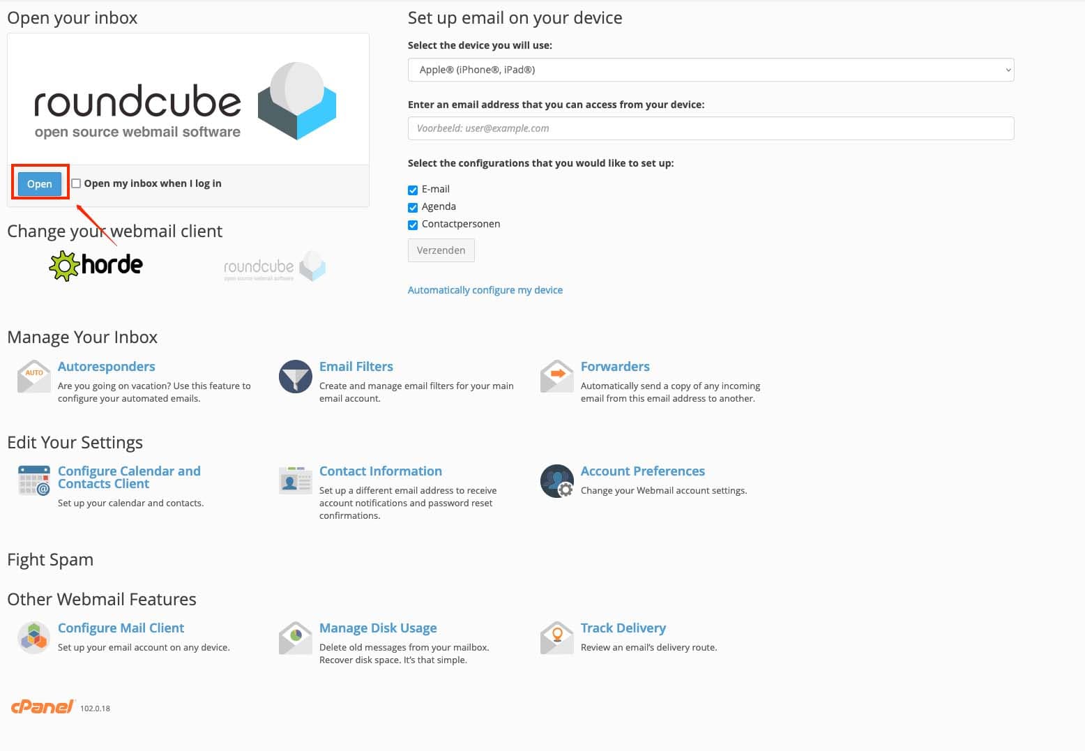 Hoe log ik in op webmail? | Always Ahead